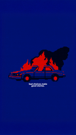 burningcars*