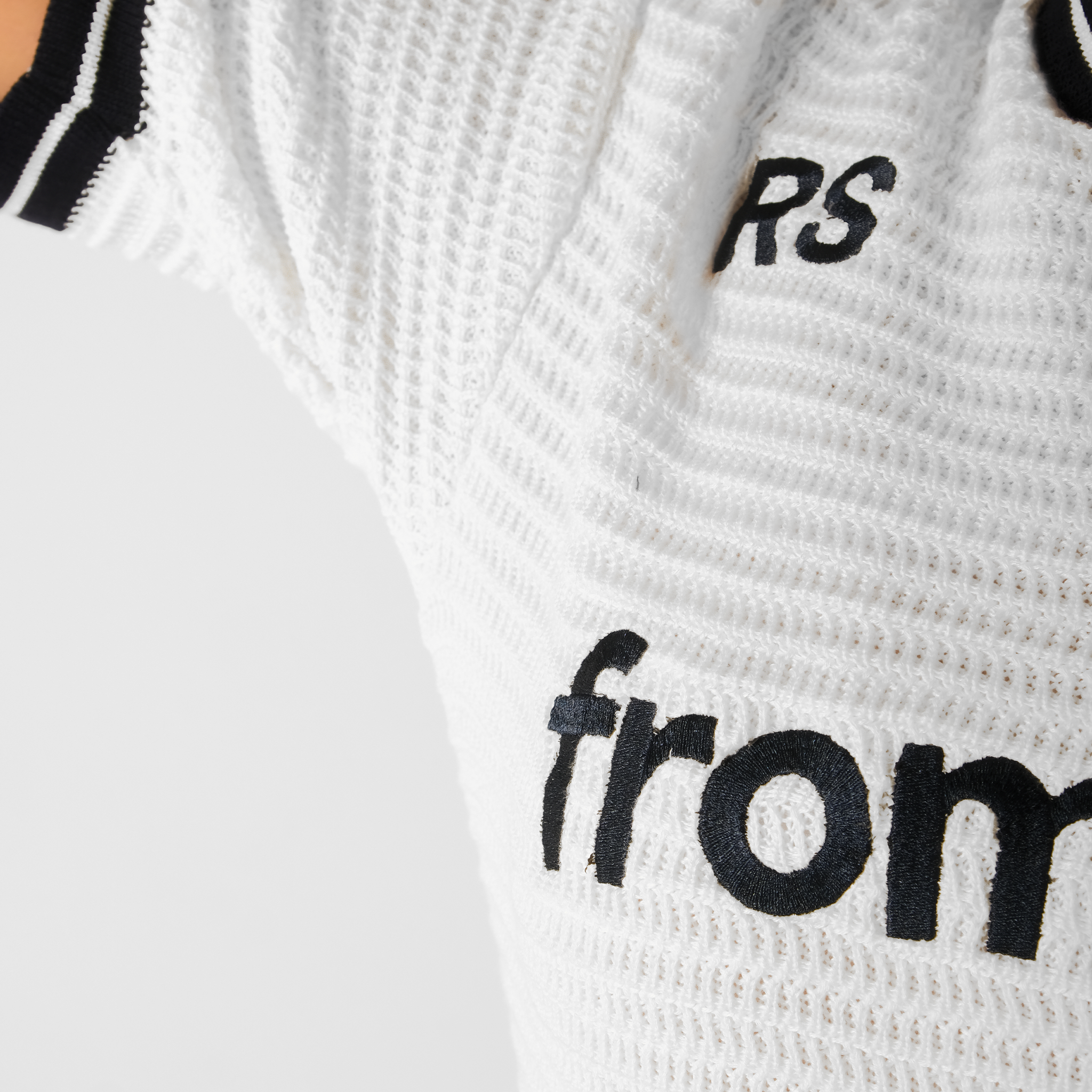 core knitted jersey - white