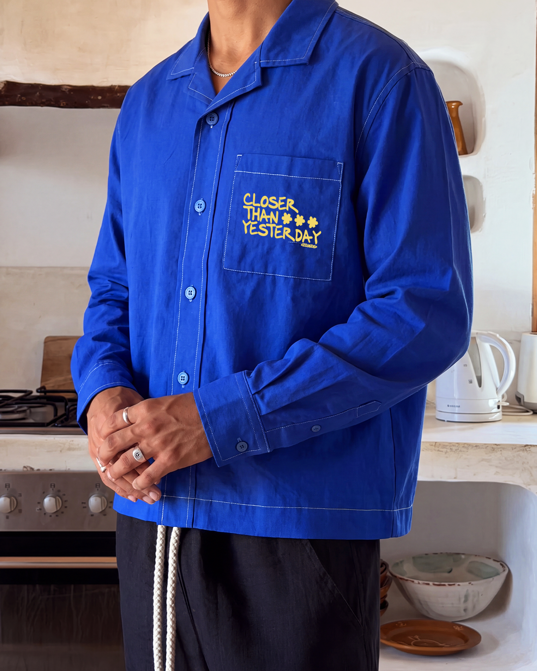 clsr shirt - blue