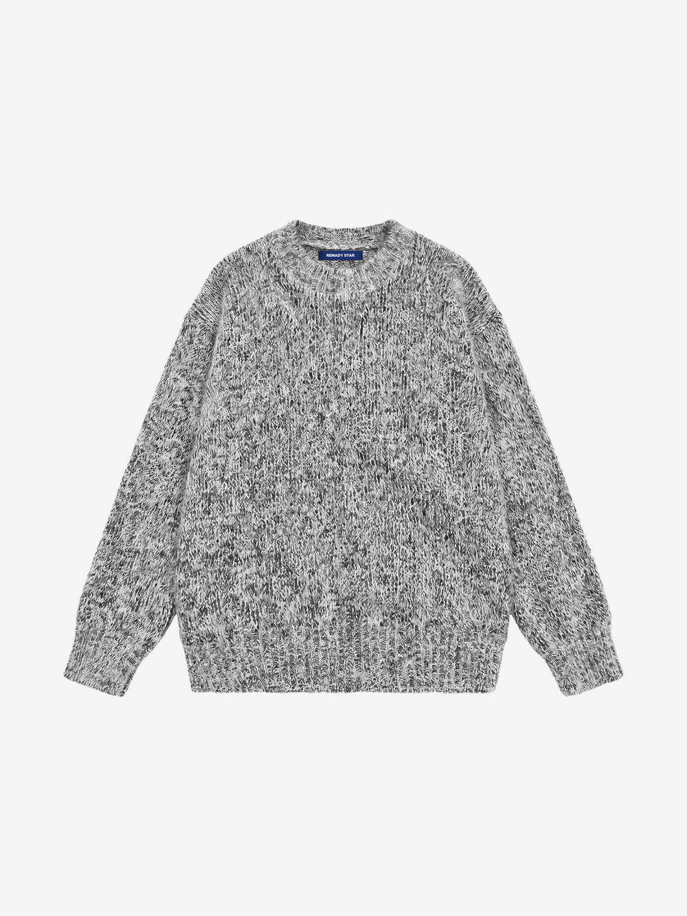 static silver knit