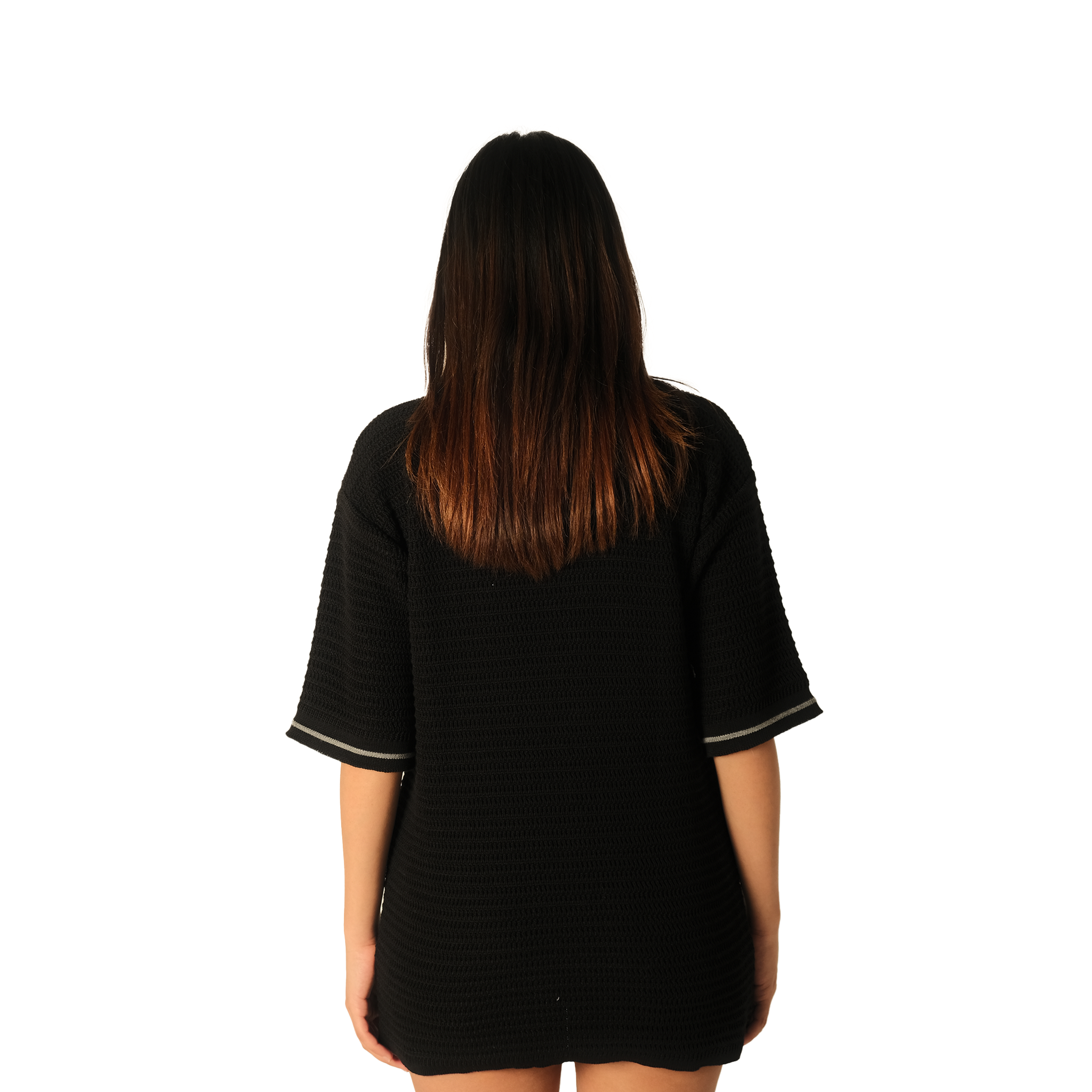 core knitted jersey - black
